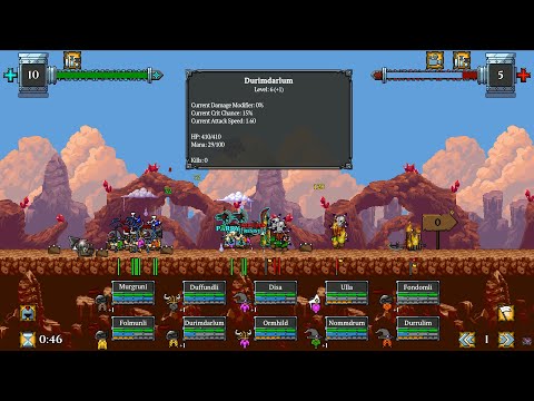 Dwarves: Glory, Death and Loot — Chaotic Roguelite With Retro Style