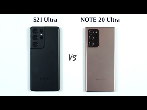 Samsung S21 Ultra vs Note 20 Ultra in 2022 | SPEED TEST