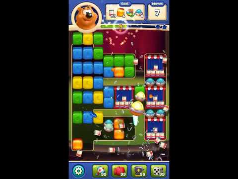 Toon Blast Level 8018 - NO BOOSTERS 🐻🐺🐱 | SKILLGAMING ✔️