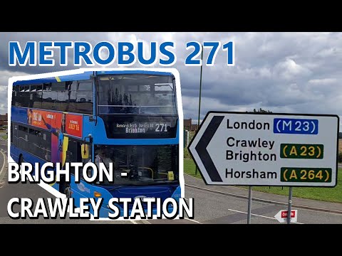 Metrobus Route 271: Brighton - Burgess Hill - Haywards Heath - Crawley