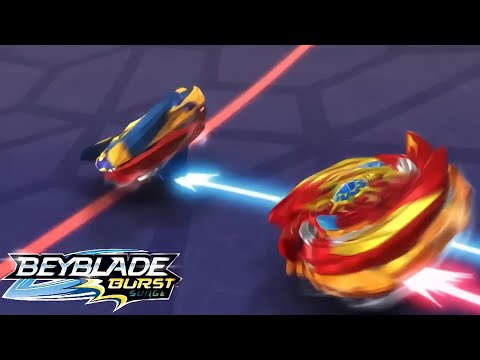 Valt & Hikaru vs Free & Hyuga - Beyblade Burst Surge Episode 6 English Dub