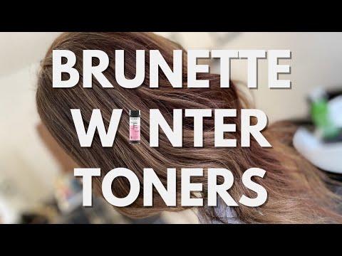 Winter Toners for Brunettes | Redken Shades EQ Hair Color Formulas | Daniella Benita