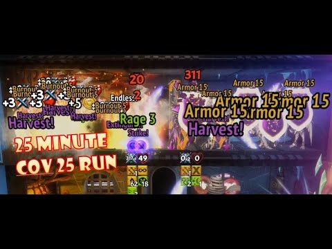 Monster Train Cov 25 Divinity BlueX/Purple - 25 Minutes Cov 25 Run, No Thought Needed Plz Nerf