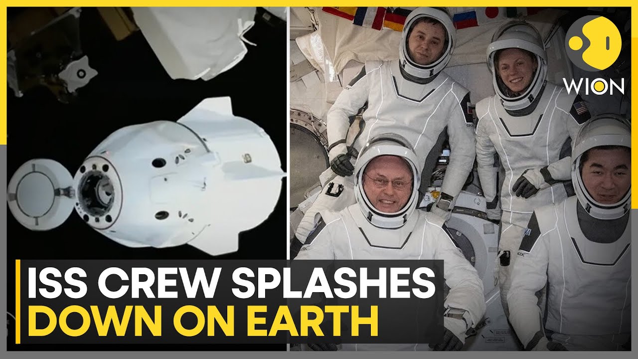 NASA: Four Astronauts Make Early ISS Exit After Crew Member Falls Sick | WION