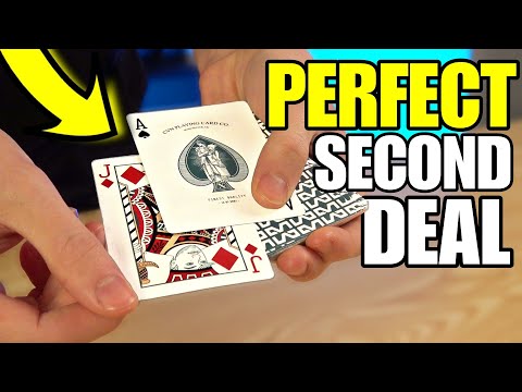 The PERFECT Second Deal! - Sleight of Hand TUTORIAL