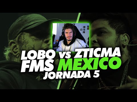 REACCIÓN 🔥 LOBO vs ZTICMA | #FMSMÉXICO JORNADA 5 ¿TONGO?