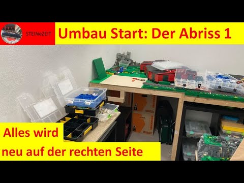 Dietmar´s Brick-World (169) Der große Umbau beginnt