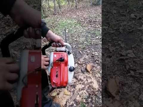 55 Years Old Stihl 08S ChainSaw Cold Start #diy #stihl #chainsaw #stihlchainsaw #stihlusa #shorts