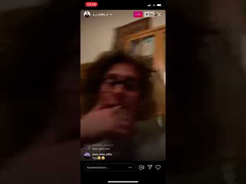 Yin Kalle auf Drogen und vergisst dass er auf IG live ist