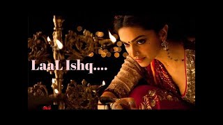 Laal Ishq  Lyrics  Ramleela  Tera naam ishq mera n