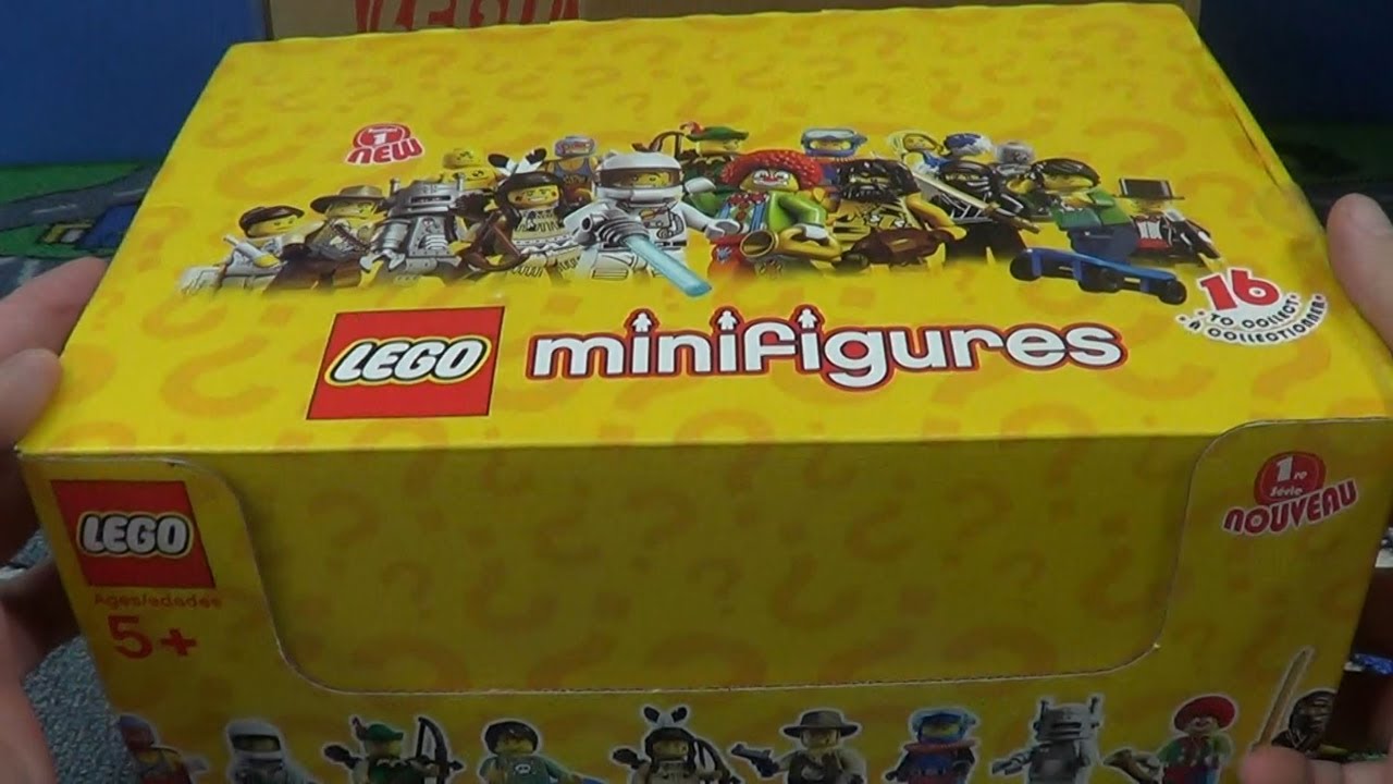 S1 Lego MiniFigures Series 1 60-count Unboxing