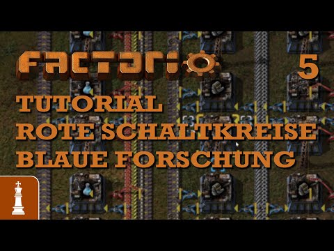 ROTE SCHALTKREISE und BLAUE FORSCHUNG in Factorio 2023 #5 | Guide Community Deutsch