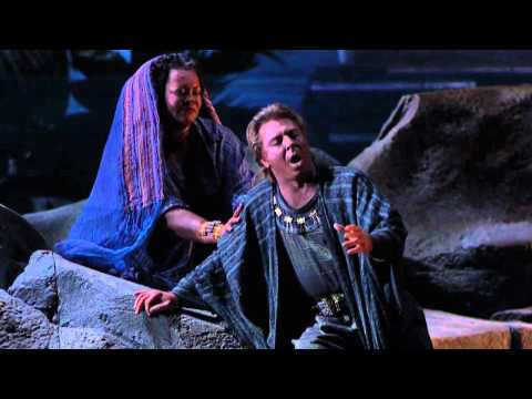 [HD] Nile scene. Pur ti riveggo - Roberto Alagna, Violeta Urmana, Carlo Guelfi (from Verdi's Aida)