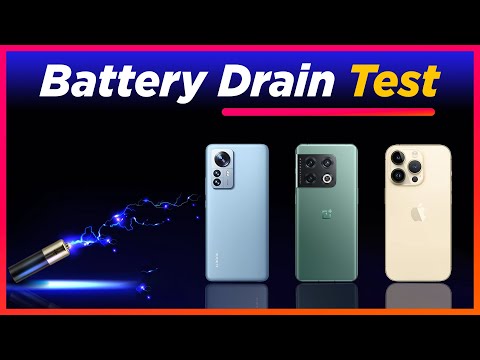 iPhone 14 Pro vs OnePlus 10 Pro vs Xiaomi 12 Pro | Battery drain test 🔥