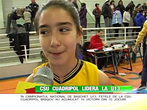 CSU CUADRIPOL BRASOV LIDERA LA U13 FETE
