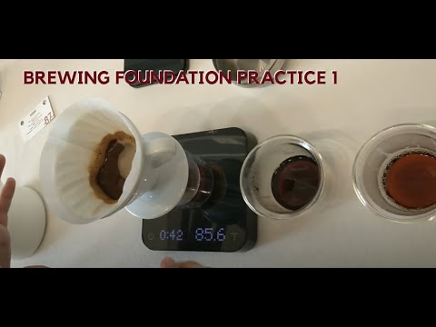 SCA Brewing Foundation Practice 1 - Recipes & Brewing Stages