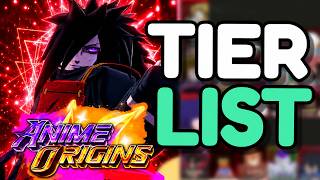 Ranking EVERY UNIT in Anime Origins (META Tier List)