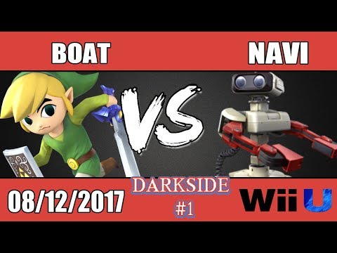 Boat (Toon Link) vs PWRUP | Navi (R.O.B.) - Wii U Winners Round 2 Darkside #1
