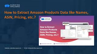 How to Extract Amazon Products Data like Names, ASIN, Pricing, etc.