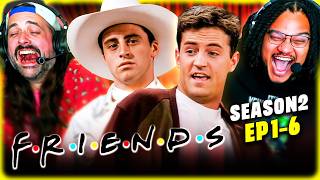 FRIENDS Season 2, Episodes 1, 2, 3, 4, 5, & 6 REACTION!! First Time Watching!!