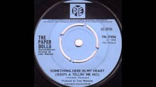 The Paper Dolls, ( UK) - Something Here In My Heart & All The Time In The World.wmv
