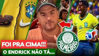 Rica Perrone EXPÕE POLÊMICA entre Nike, New Balance e Endrick na Seleção do Brasil! Aqui é Palmeiras