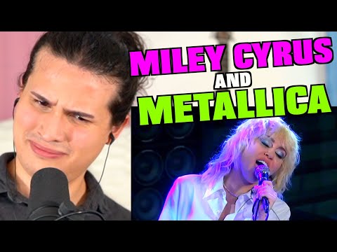 Vocal Coach Reacts to Miley Cyrus Singing w/ Metallica
