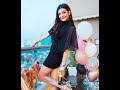 Kajal Aggarwal In A Black Backless Mini Dress