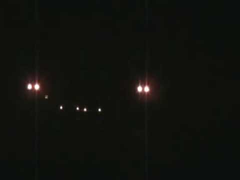 Level crossing by night