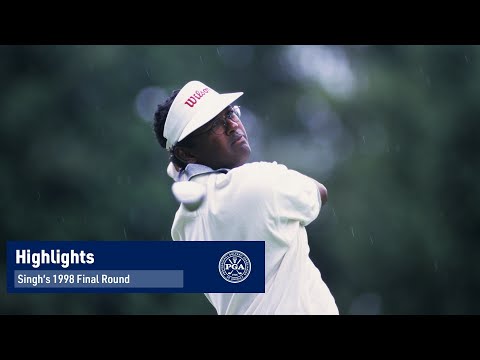 1998 Vijay Singh  Final Round All Shots