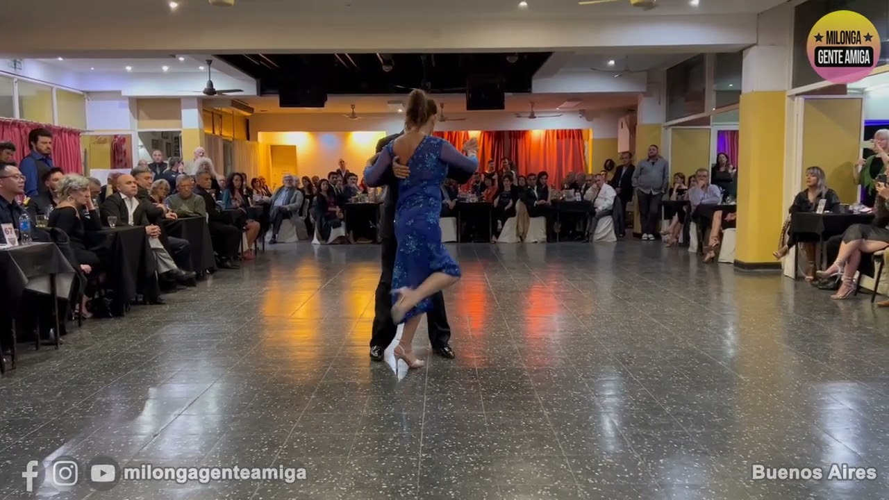 Cristian Correa y Miriam Copello - Milonga Gente Amiga - 28/MAY/2023 (2/3)