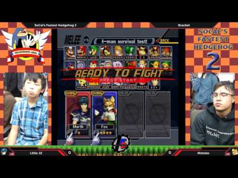 SoCal's Fastest Hedgehogs 2 - Little Jz (Marth) vs. Motoko (Fox) - SSBM Bracket Pools Singles