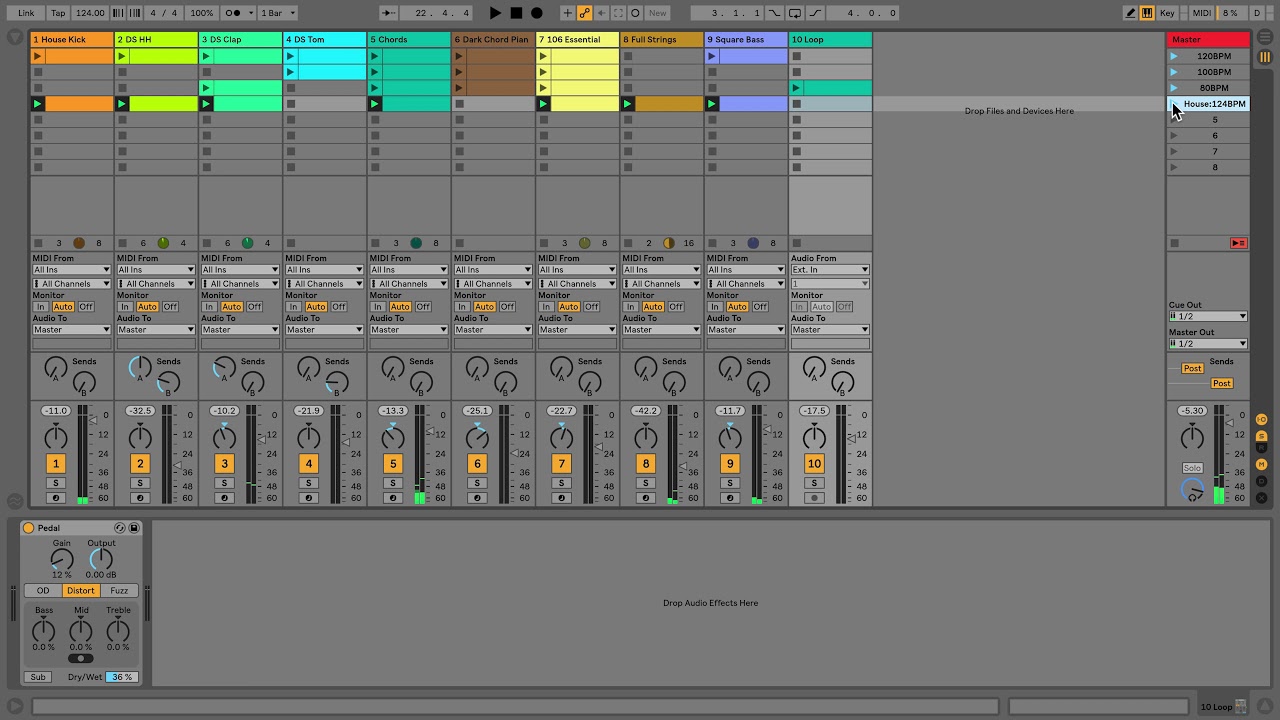 Automating Tempo Changes