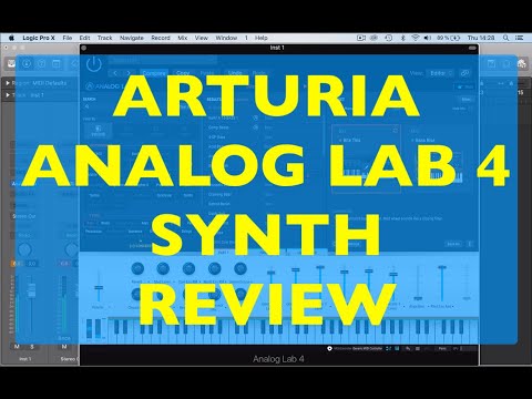 ARTURIA: ANALOG LAB 4 REVIEW