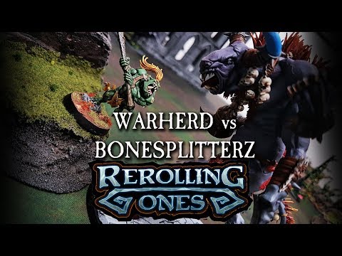 Warhammer: Age of Sigmar Battle Report - Warherd vs Bonesplitterz