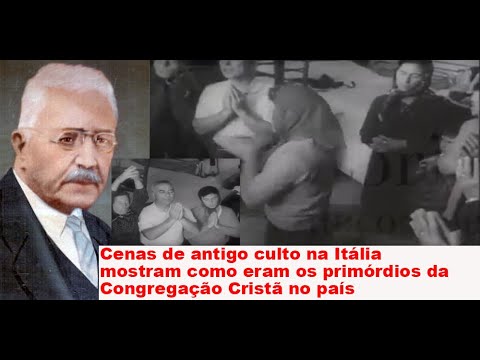Cenas de antigo culto na Itália mostram como eram os primórdios da Congregação Cristã no país