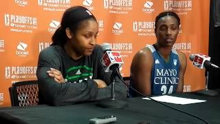 Maya Moore-Minnesota Lynx playoff defeat to Los Angeles Sparks