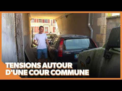 Illustration: Voisine transforme cour commune en casse auto : le scandale caché des copropriétés