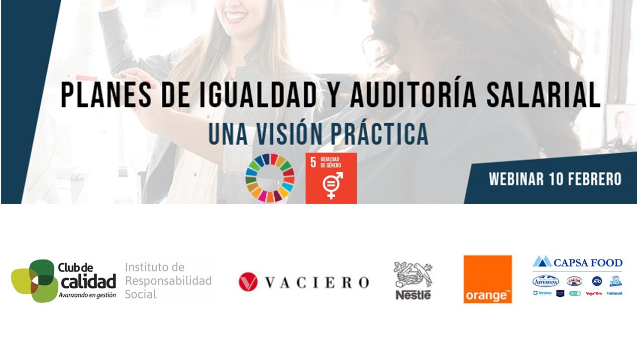 Webinar: Planes de Igualdad y Auditoría Salarial: una visión práctica