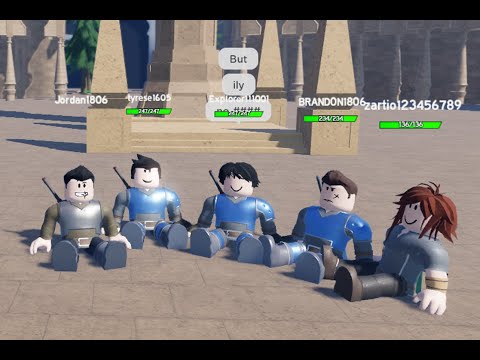 The first ever sucessful  floor 1 World of Aincrad boss raid.