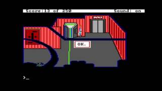V: The Graphic Adventure (unfinished game) for the TRS-80 CoCo