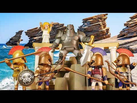 Playmobil Argonauts battle Talos