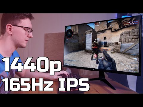 BUDGET 1440P 165Hz IPS GAMING MONITOR REVIEW