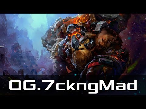 OG.7ckngMad - Earthshaker, Mid Lane (Jun 14, 2017) | Dota 2 patch 7.06 gameplay
