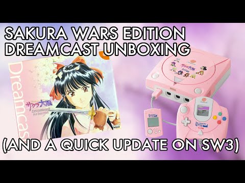 Sakura Wars Edition Dreamcast Unboxing