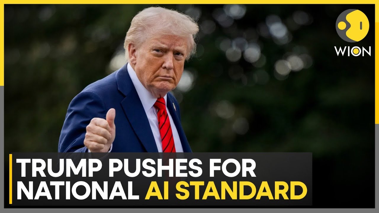 Trump Says State AI Rules Threaten US Growth and Growth Lead | WION
