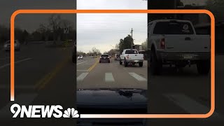 Dash cam captures shooting on busy Denver road