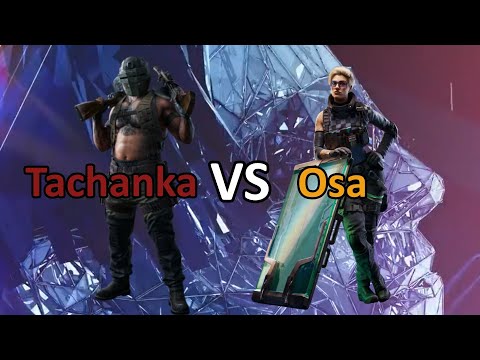 Can Tachanka destroy Osa's shields with his Shumikha launcher?