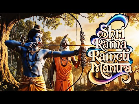 POWERFUL RAMA mantra to remove negative energy - Shri Rama Rameti Rameti Mantra