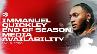 Immanuel Quickley | End of Season | May 04, 2026
